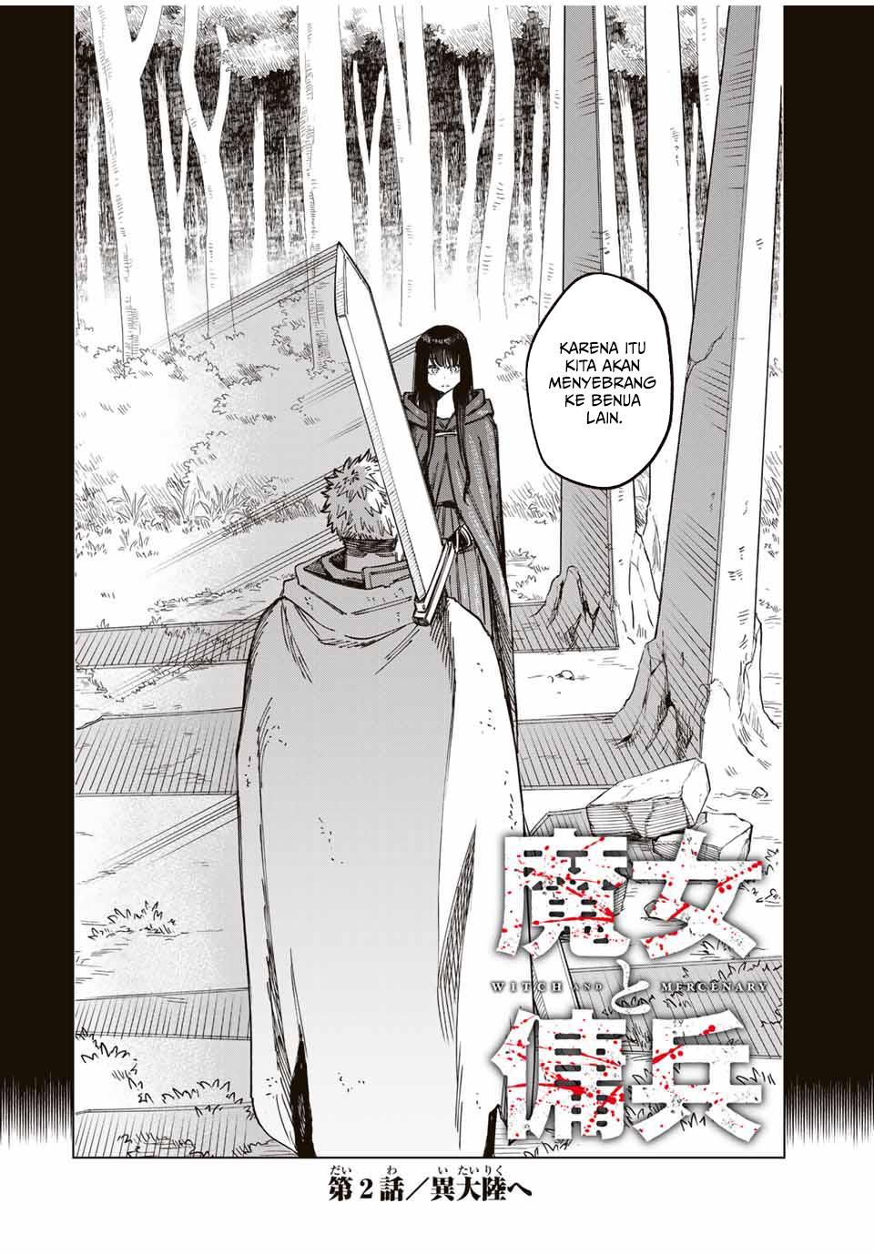 Baca Manga Majo to Youhei (The Witch and the Mercenary) Chapter 2 Gambar 2