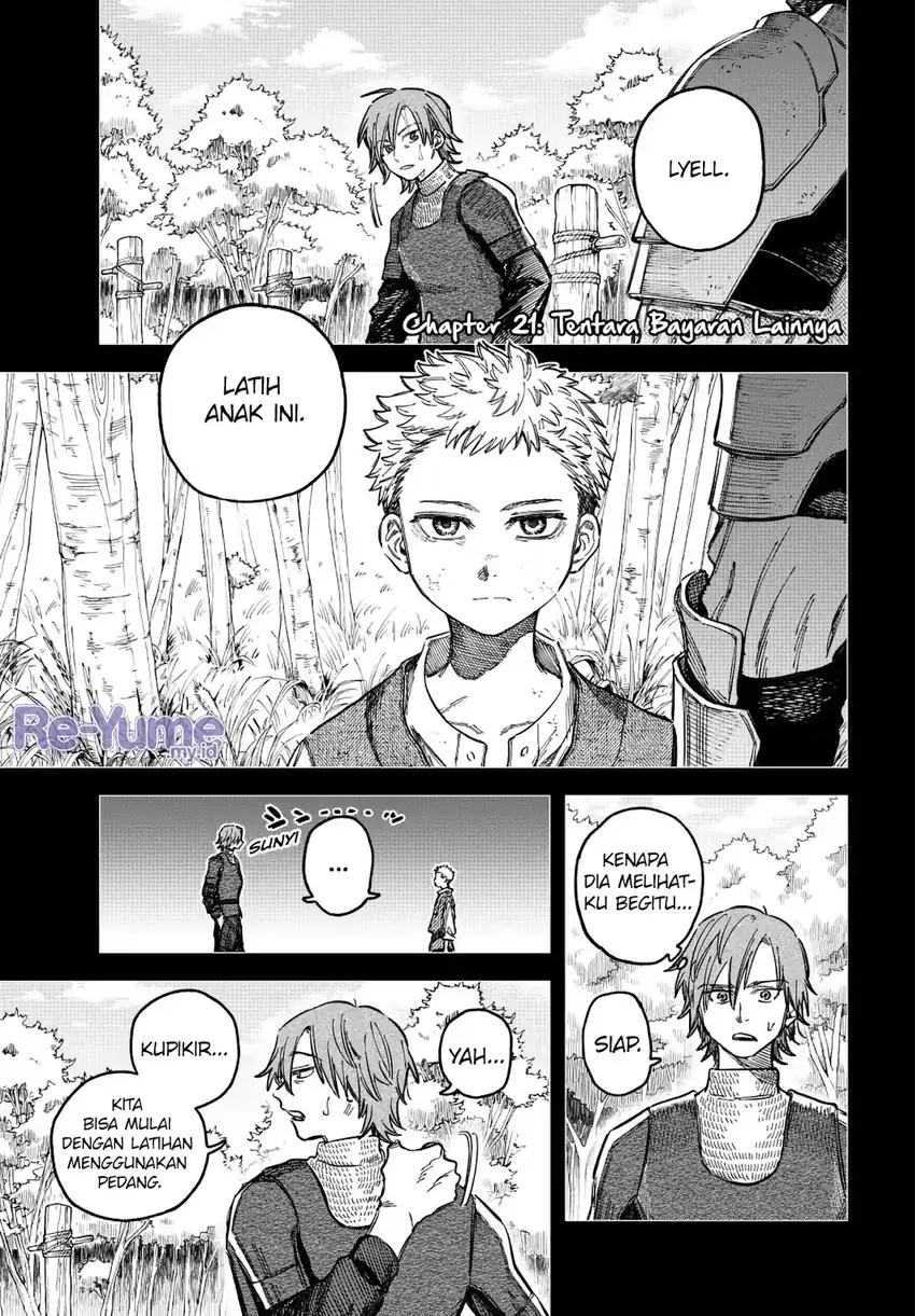 Manga Majo to Youhei (The Witch and the Mercenary) Chapter 21 gambar nomor 2