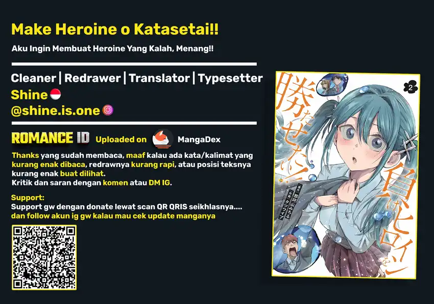 Make Heroine o Katasetai!! Chapter 19 Gambar 24