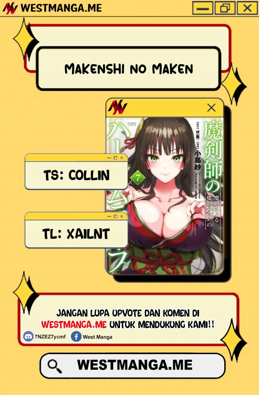 Makenshi no Maken Niyoru Maken no Tame no Harem Life Chapter 33 Gambar 4