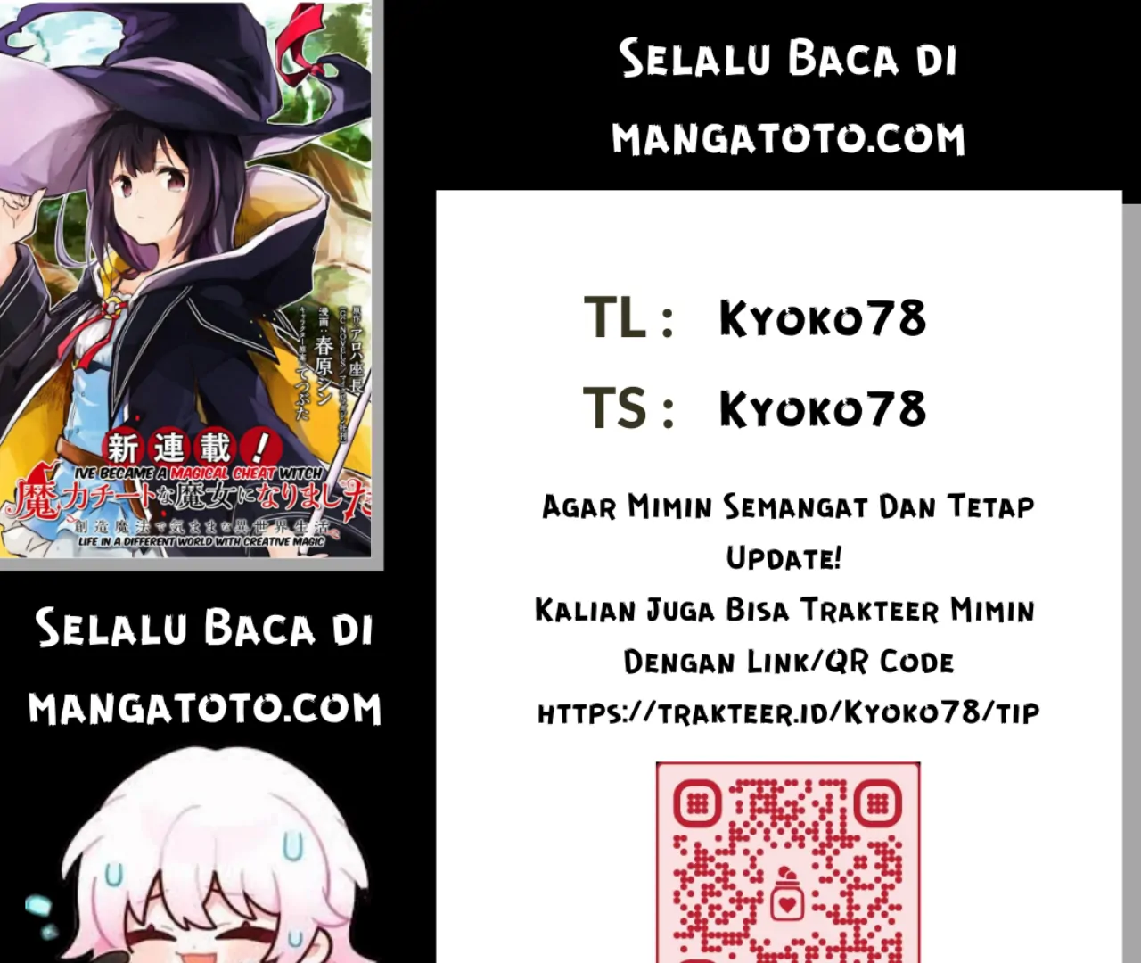 Baca Komik Making Magic: The Sweet Life of a Witch Who Knows an Infinite MP Loophole Chapter 8.1 Gambar 1