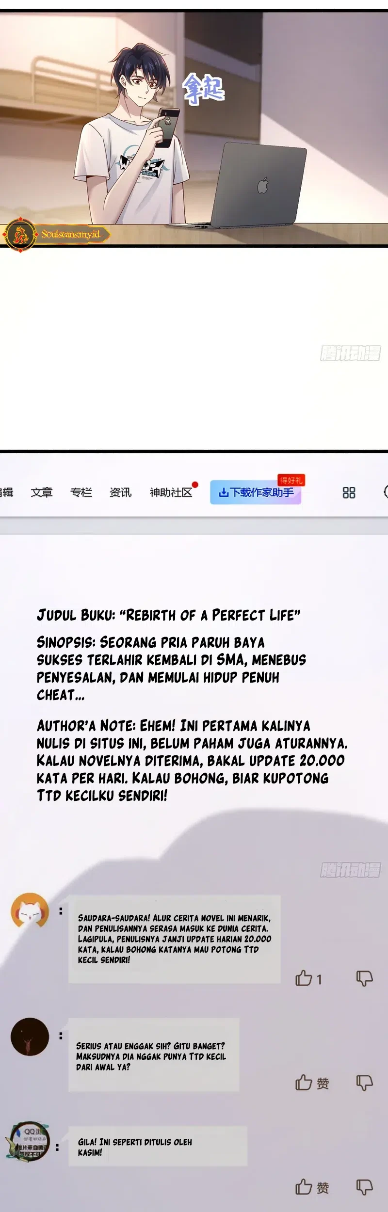 Male God, Your Persona Has Collapsed! Chapter 10 Gambar 51