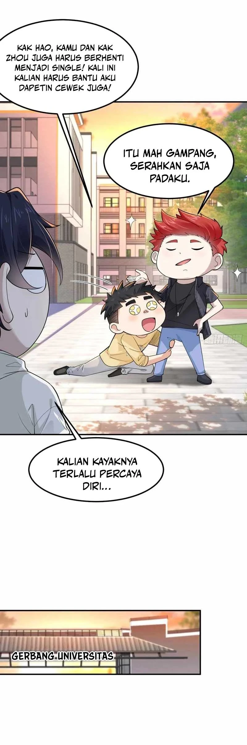 Male God, Your Persona Has Collapsed! Chapter 11 Gambar 4
