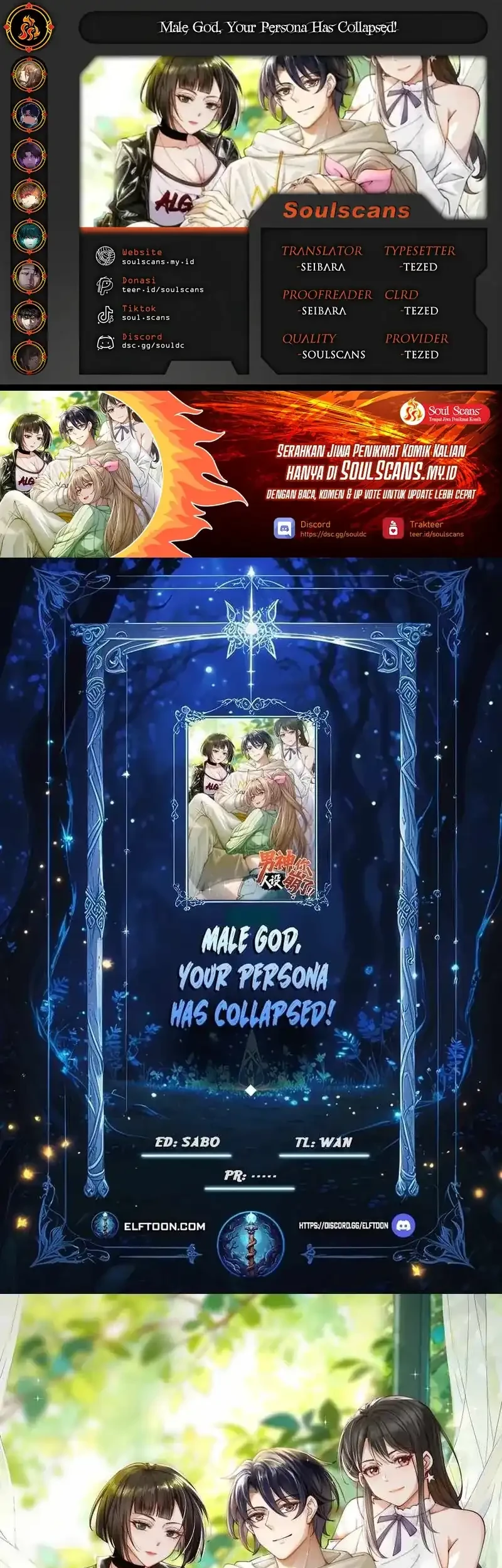 Komik Male God, Your Persona Has Collapsed! Chapter 26 gambar 1