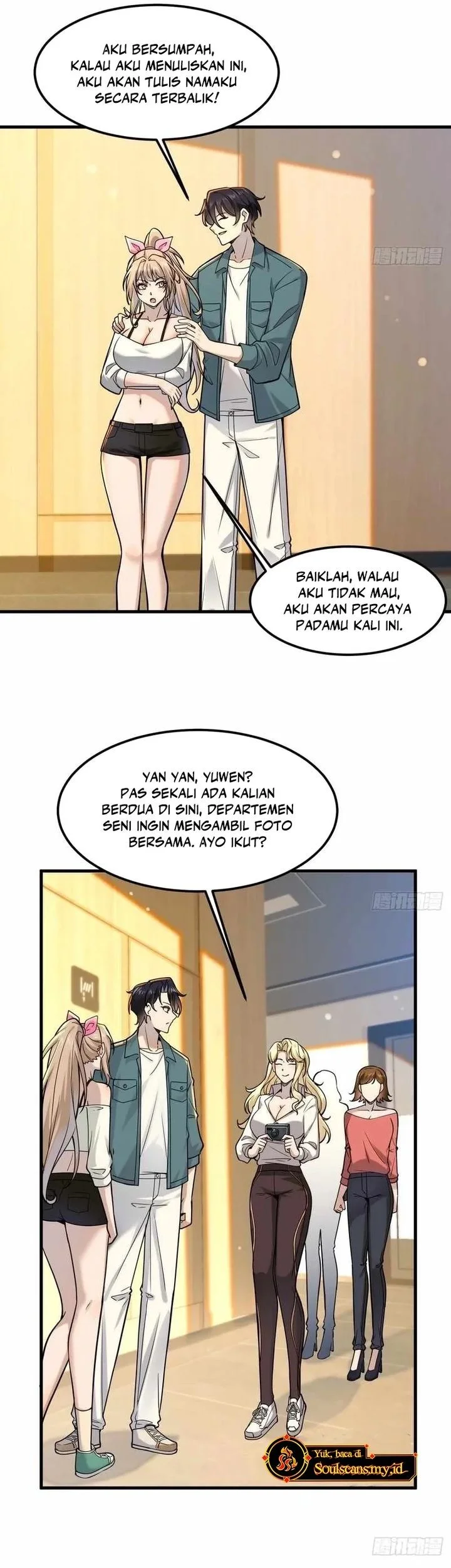 Male God, Your Persona Has Collapsed! Chapter 30 Gambar 11