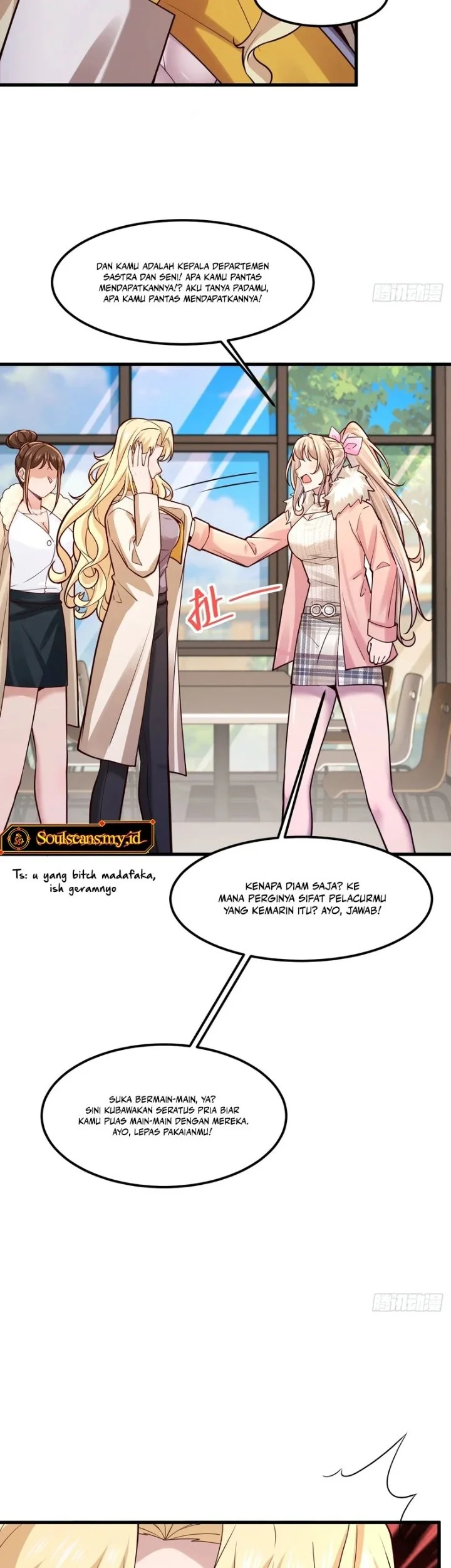Male God, Your Persona Has Collapsed! Chapter 43 halaman 17