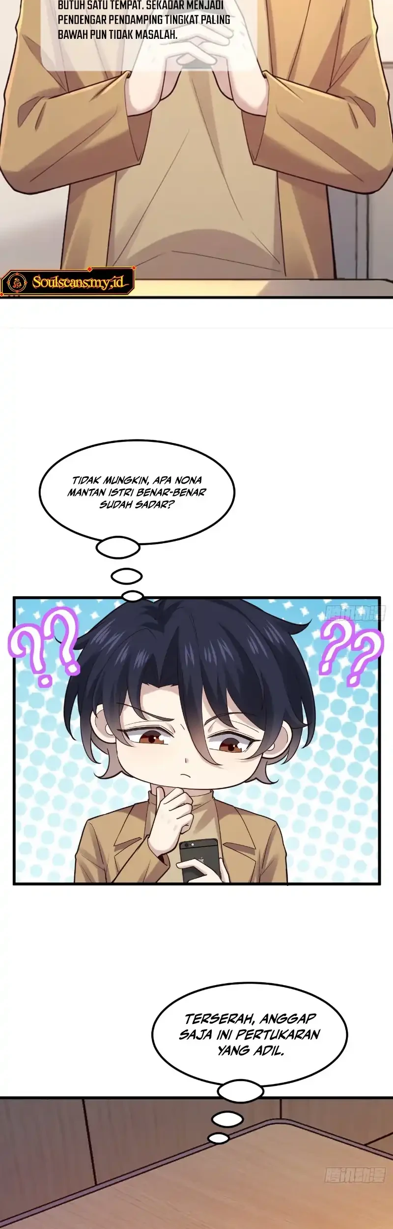 Male God, Your Persona Has Collapsed! Chapter 53 halaman 8