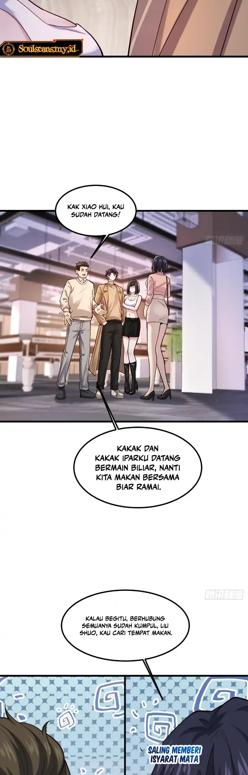 Male God, Your Persona Has Collapsed! Chapter 54 halaman 14