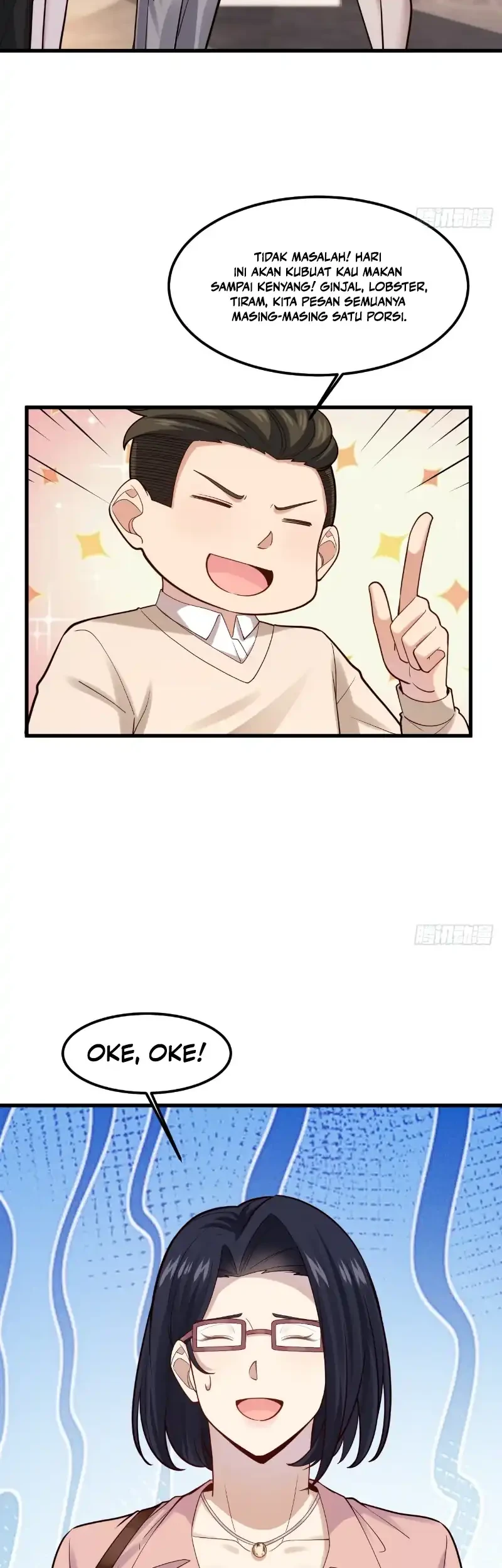 Male God, Your Persona Has Collapsed! Chapter 54 halaman 16