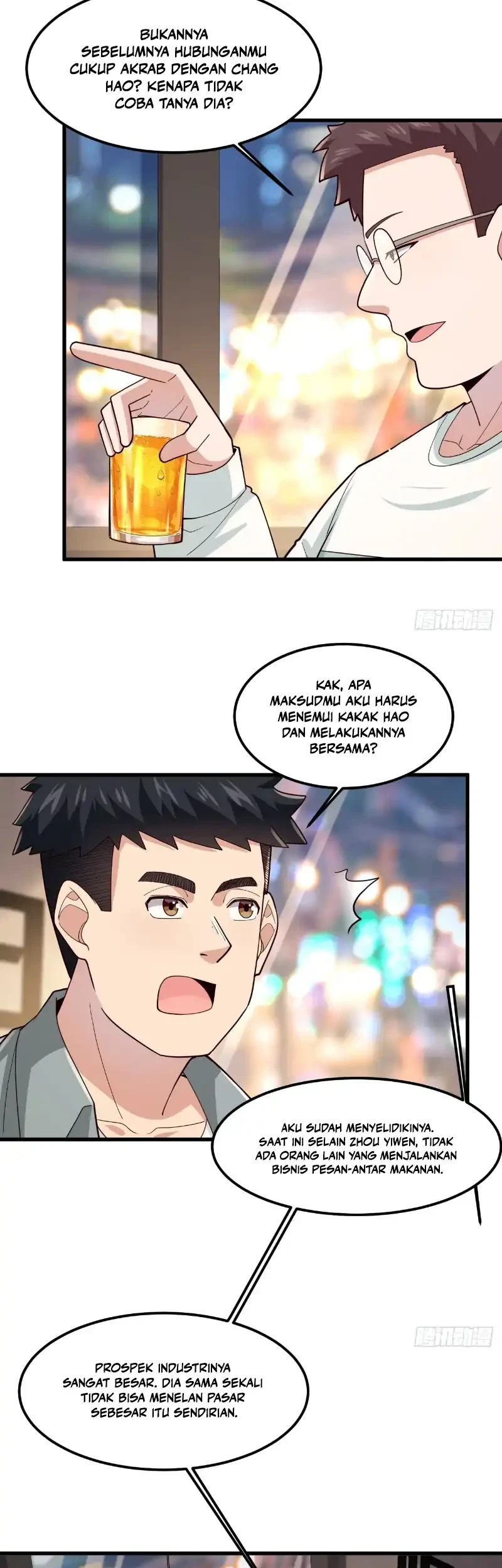 Male God, Your Persona Has Collapsed! Chapter 55 halaman 9