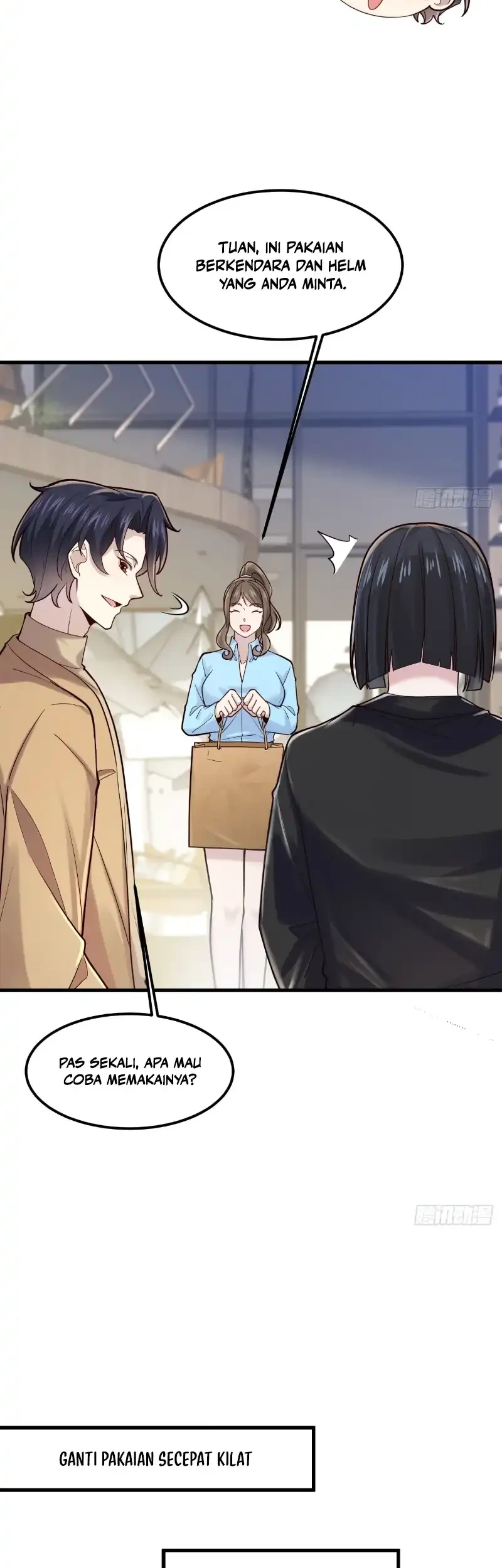 Male God, Your Persona Has Collapsed! Chapter 55 halaman 14