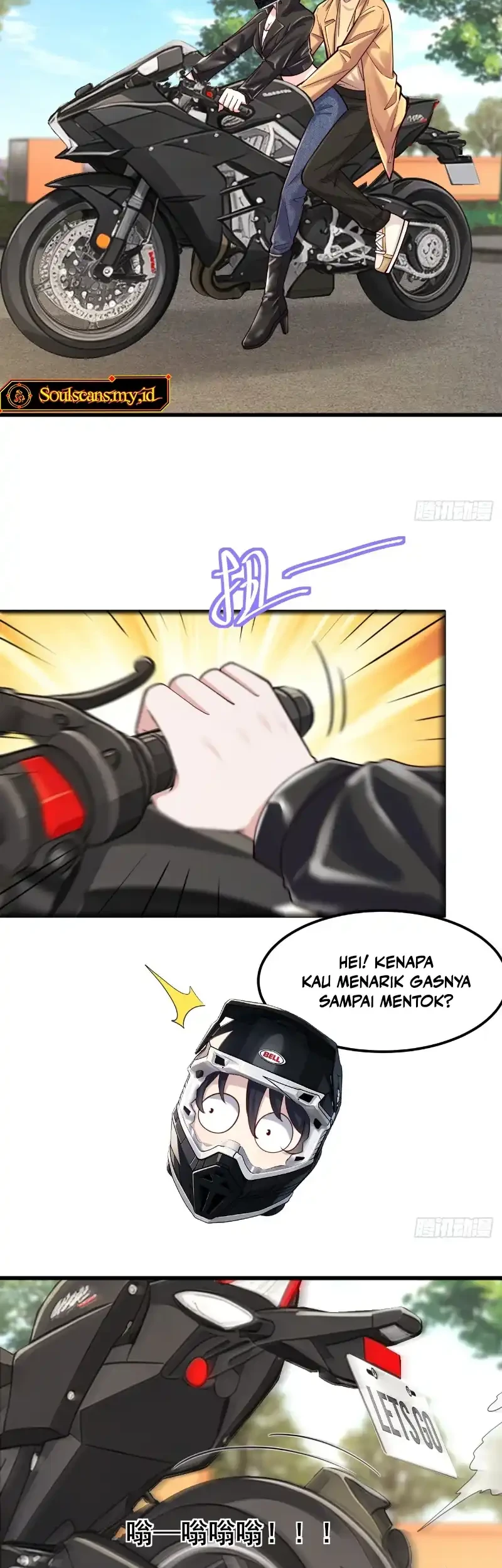 Male God, Your Persona Has Collapsed! Chapter 55 halaman 18