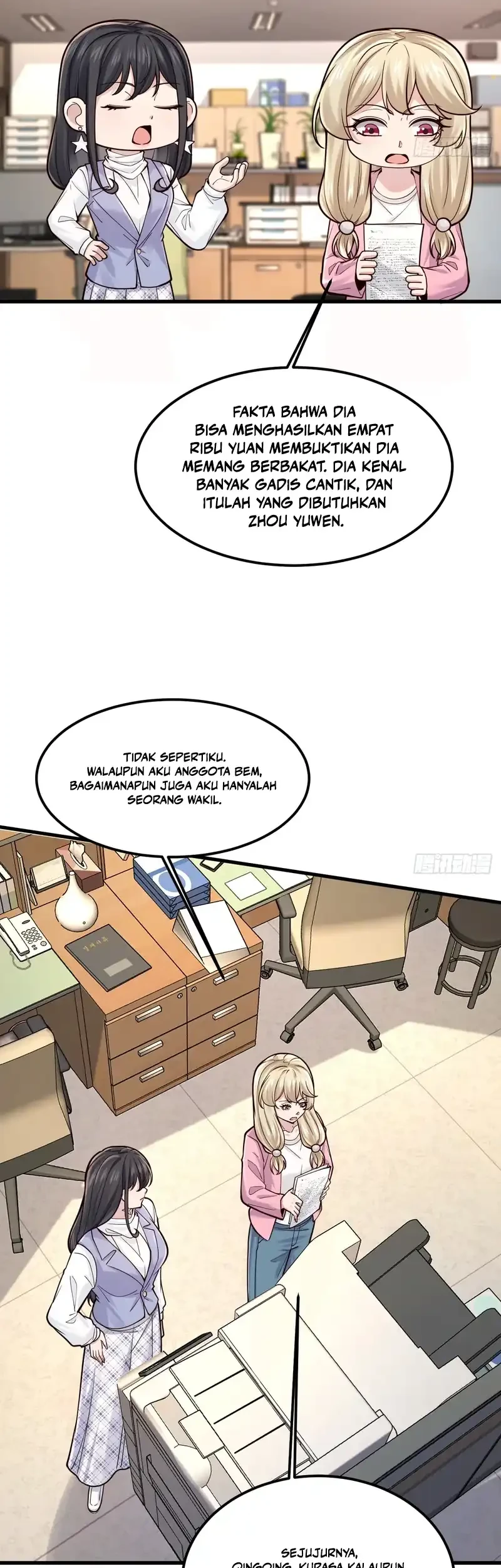 Male God, Your Persona Has Collapsed! Chapter 56 halaman 7
