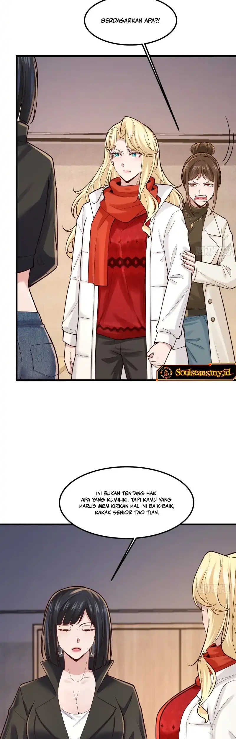 Male God, Your Persona Has Collapsed! Chapter 57 halaman 18