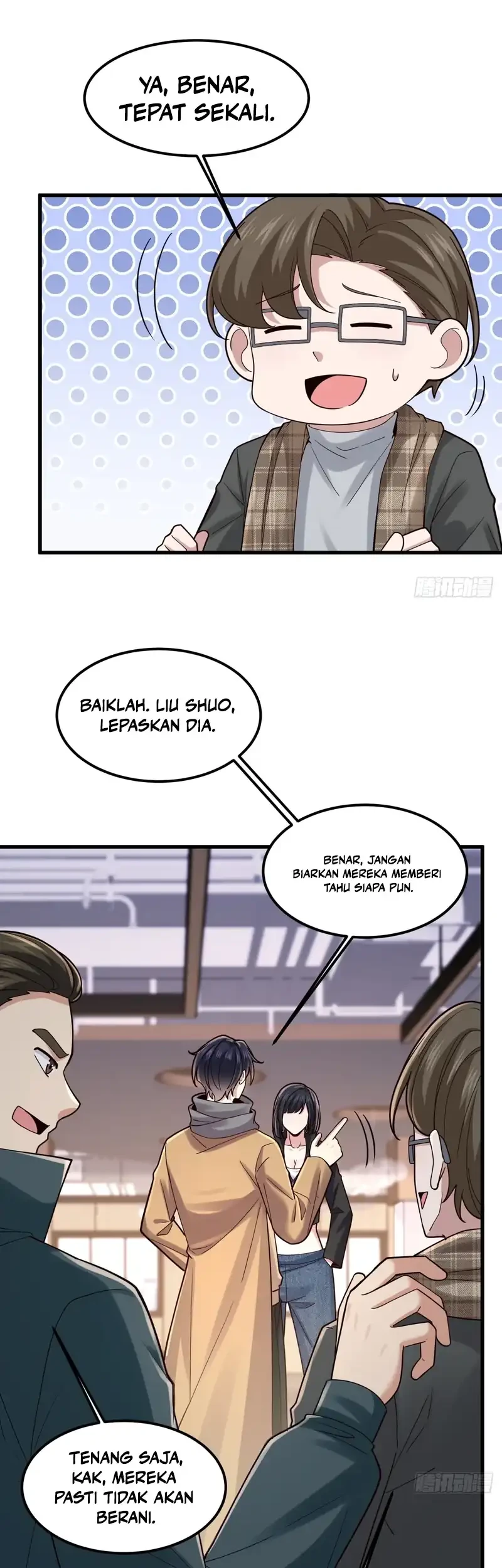 Male God, Your Persona Has Collapsed! Chapter 58 halaman 12