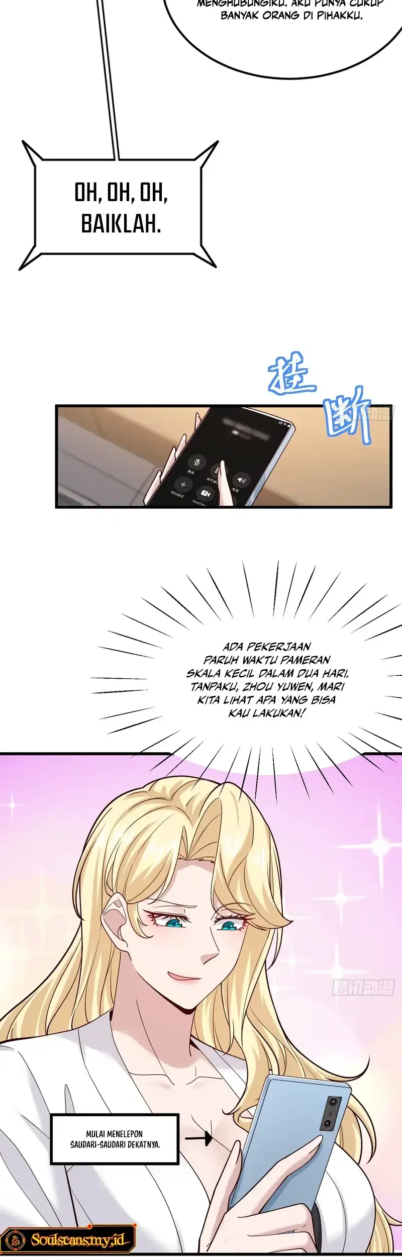 Male God, Your Persona Has Collapsed! Chapter 59 halaman 18