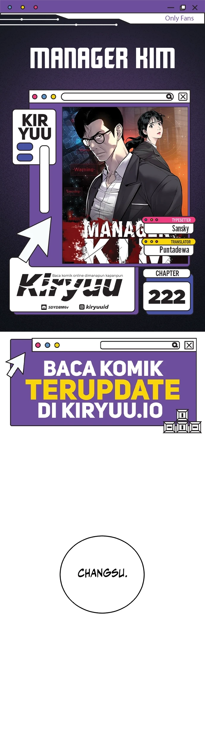 Komik Manager Kim Chapter 222 gambar 1