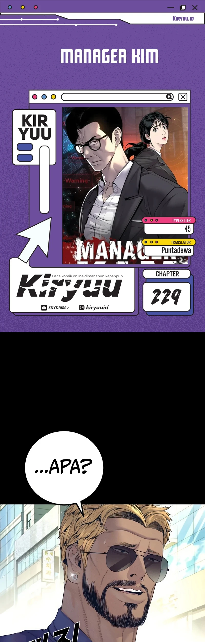 Komik Manager Kim Chapter 229 gambar 1