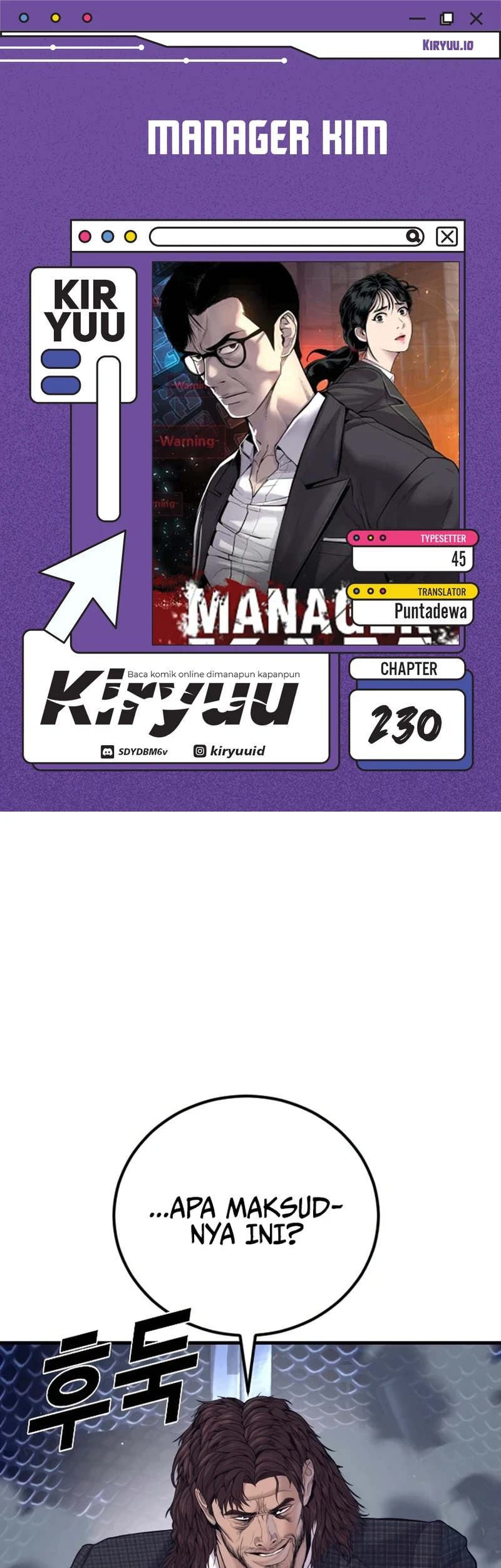 Komik Manager Kim Chapter 230 gambar 1