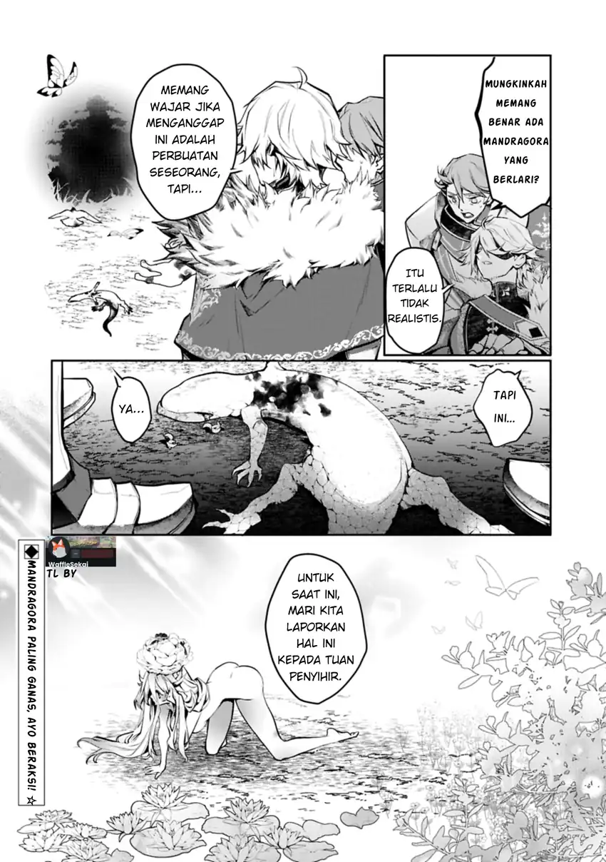 Mandragora tte Baretara Toubatsu desu ka?: Hana no Majo no Hohoemi wa Kanchigai no Tane o Maku Chapter 1 Gambar 44