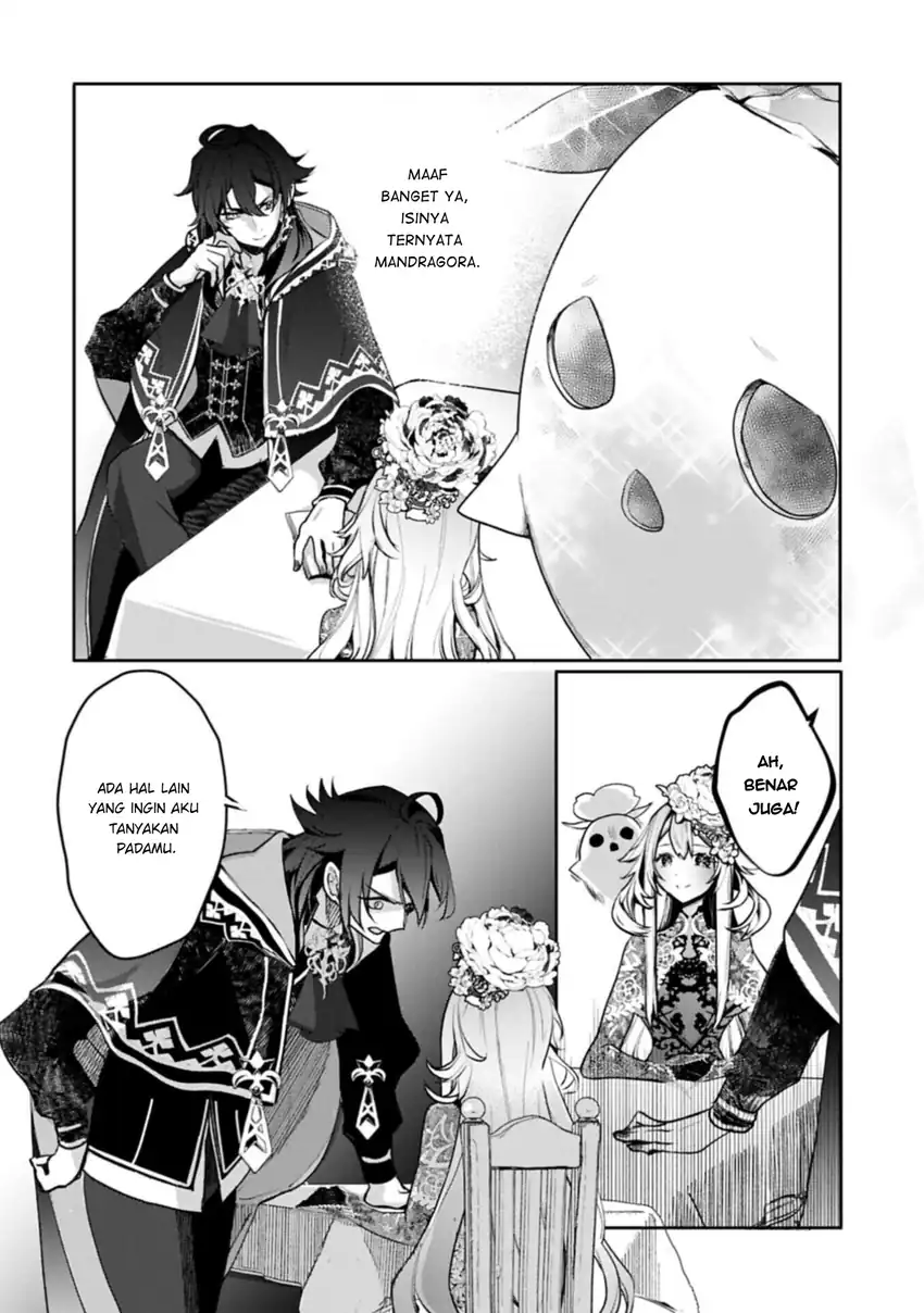 Mandragora tte Baretara Toubatsu desu ka?: Hana no Majo no Hohoemi wa Kanchigai no Tane o Maku Chapter 10.1 Gambar 19
