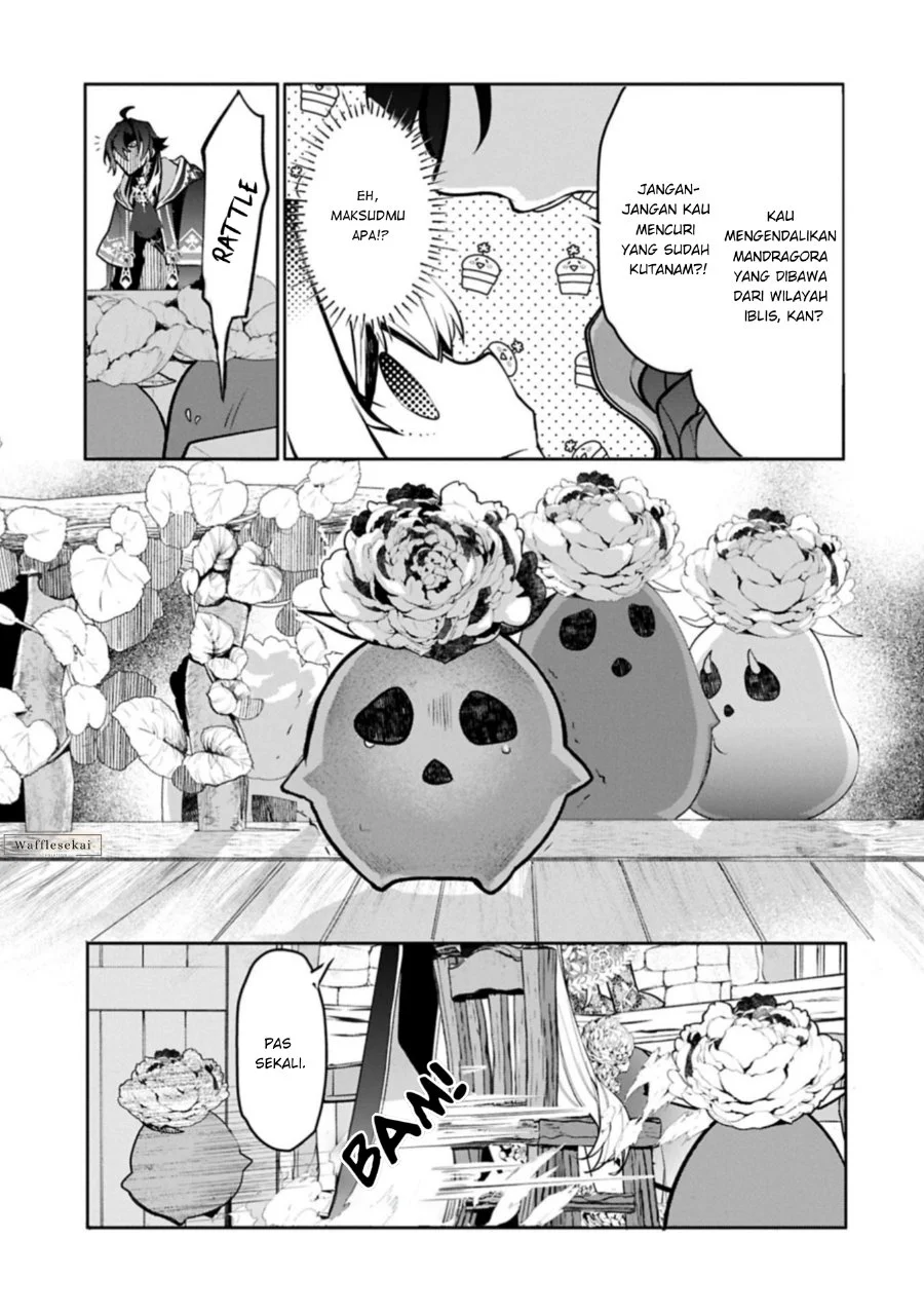 Komik Mandragora tte Baretara Toubatsu desu ka?: Hana no Majo no Hohoemi wa Kanchigai no Tane o Maku Chapter 10.2 gambar 1