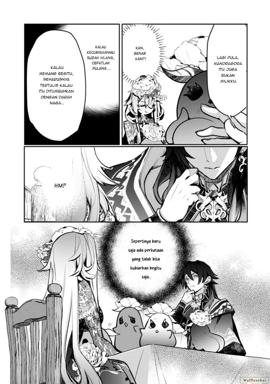 Mandragora tte Baretara Toubatsu desu ka?: Hana no Majo no Hohoemi wa Kanchigai no Tane o Maku Chapter 10.2 Gambar 9