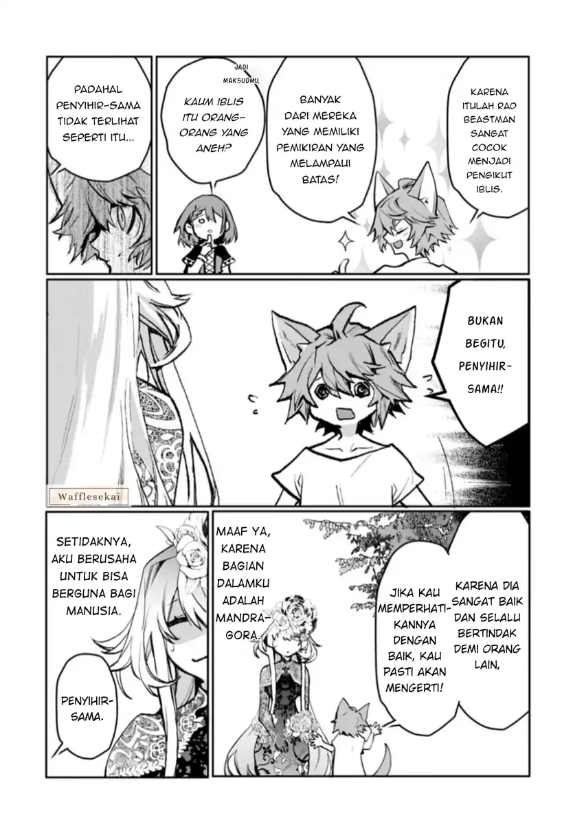 Mandragora tte Baretara Toubatsu desu ka?: Hana no Majo no Hohoemi wa Kanchigai no Tane o Maku Chapter 5.2 Gambar 15