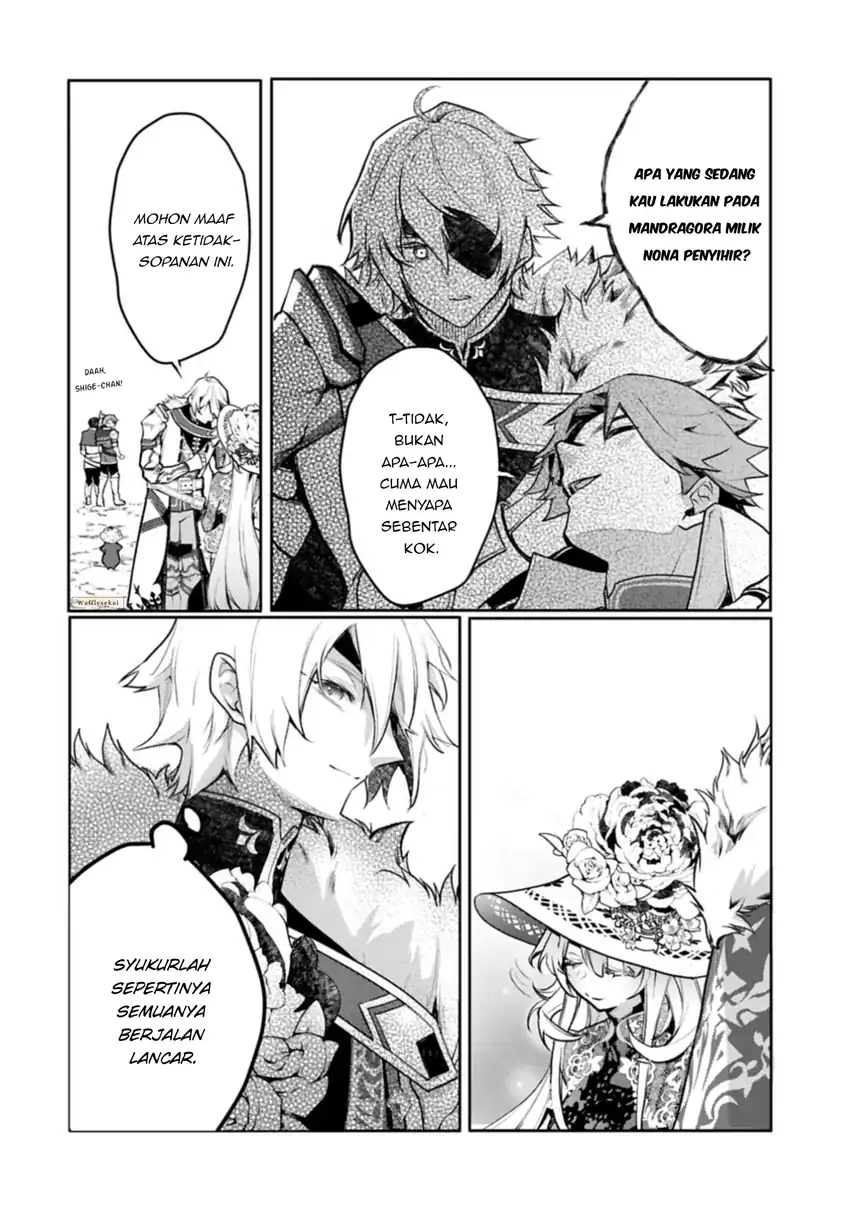 Mandragora tte Baretara Toubatsu desu ka?: Hana no Majo no Hohoemi wa Kanchigai no Tane o Maku Chapter 8.1 Gambar 16