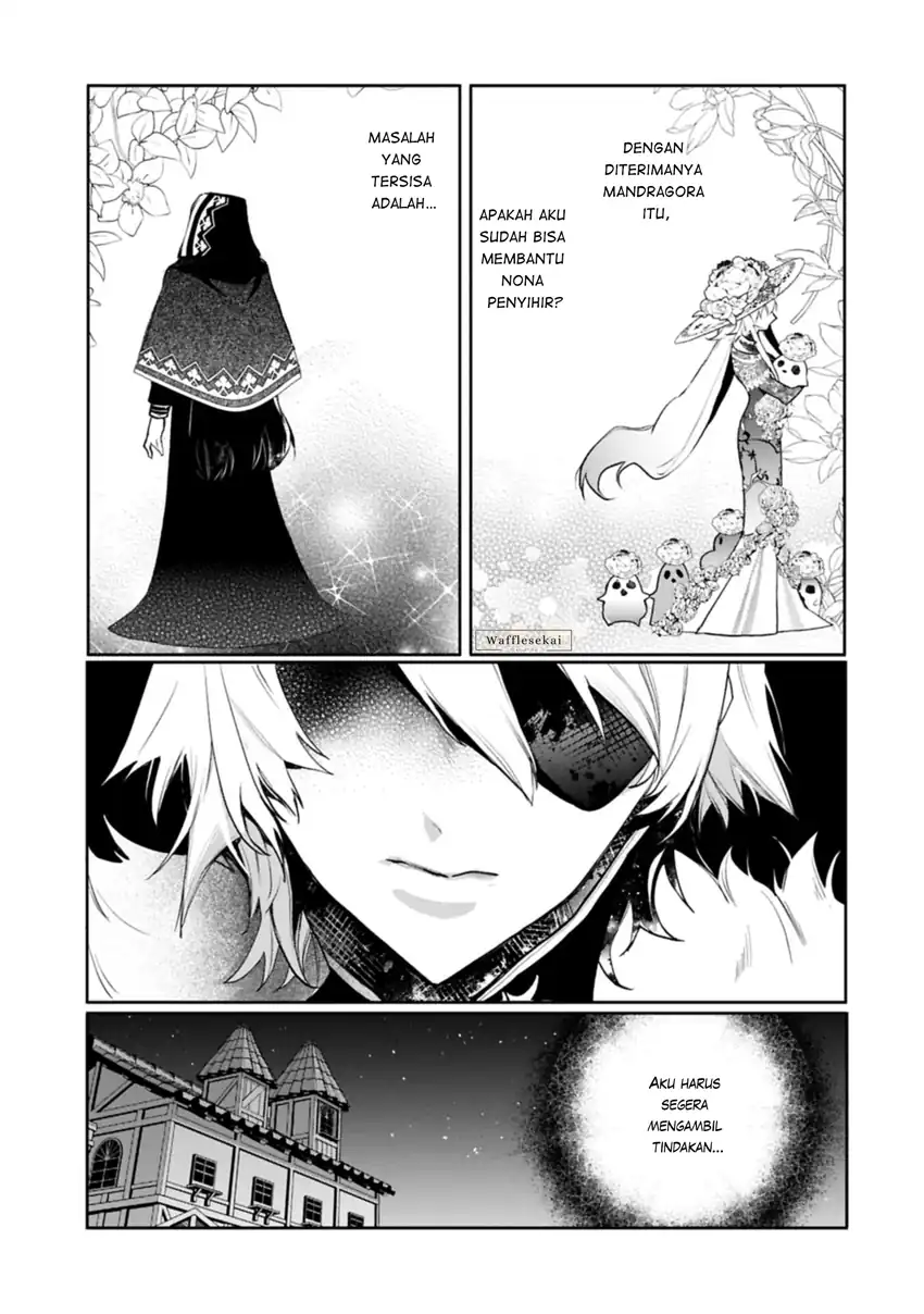 Mandragora tte Baretara Toubatsu desu ka?: Hana no Majo no Hohoemi wa Kanchigai no Tane o Maku Chapter 8.1 Gambar 17