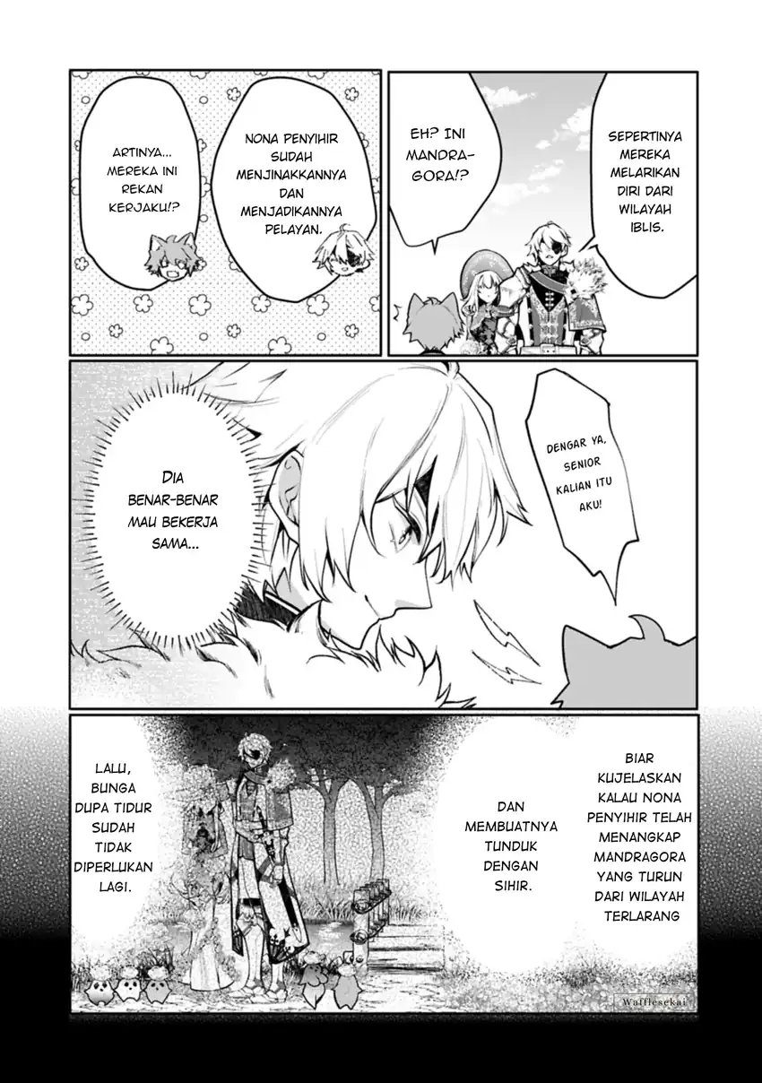 Mandragora tte Baretara Toubatsu desu ka?: Hana no Majo no Hohoemi wa Kanchigai no Tane o Maku Chapter 8.1 Gambar 5