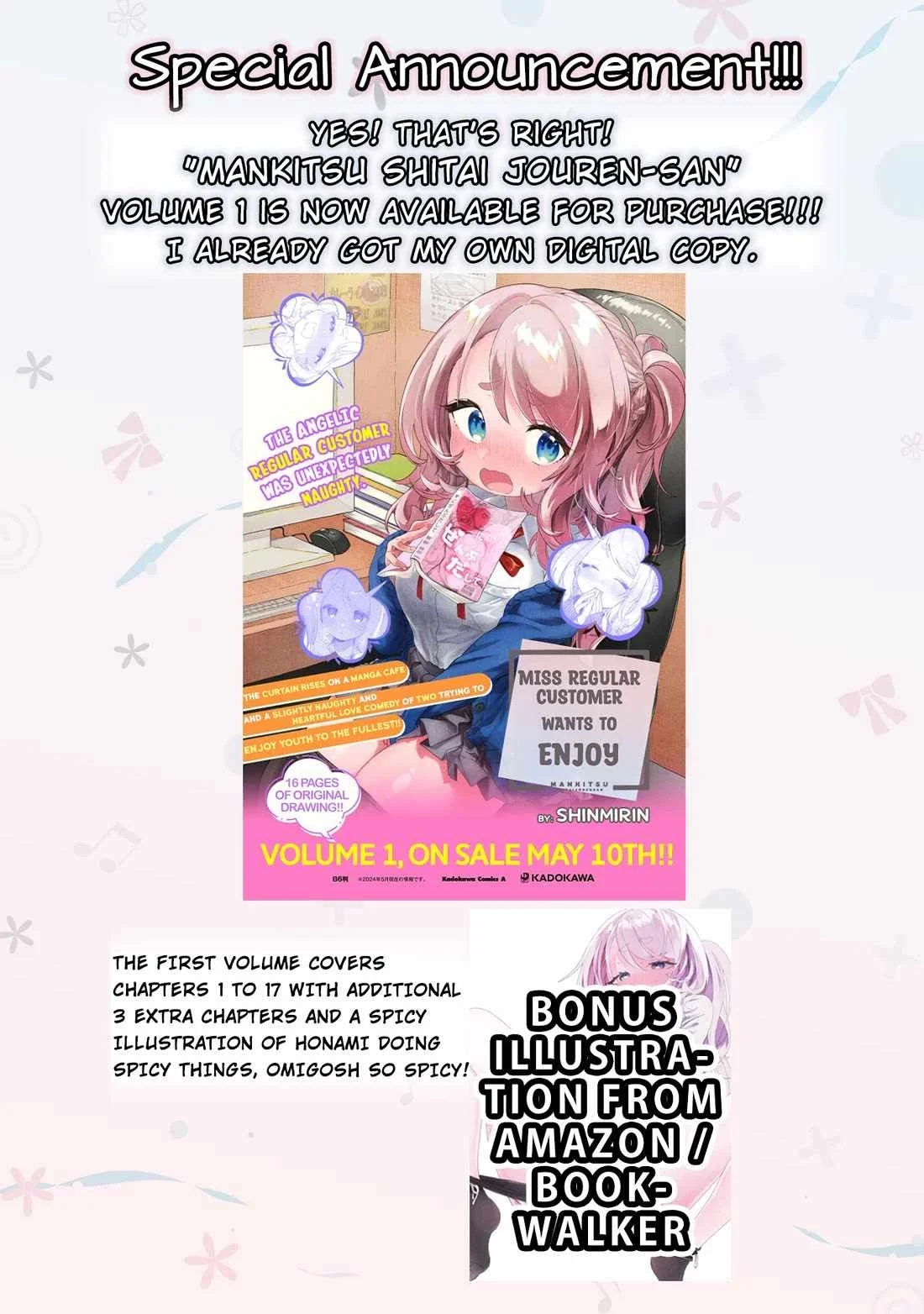 Mankitsu Shitai Jouren-san Chapter 25.2 Gambar 8