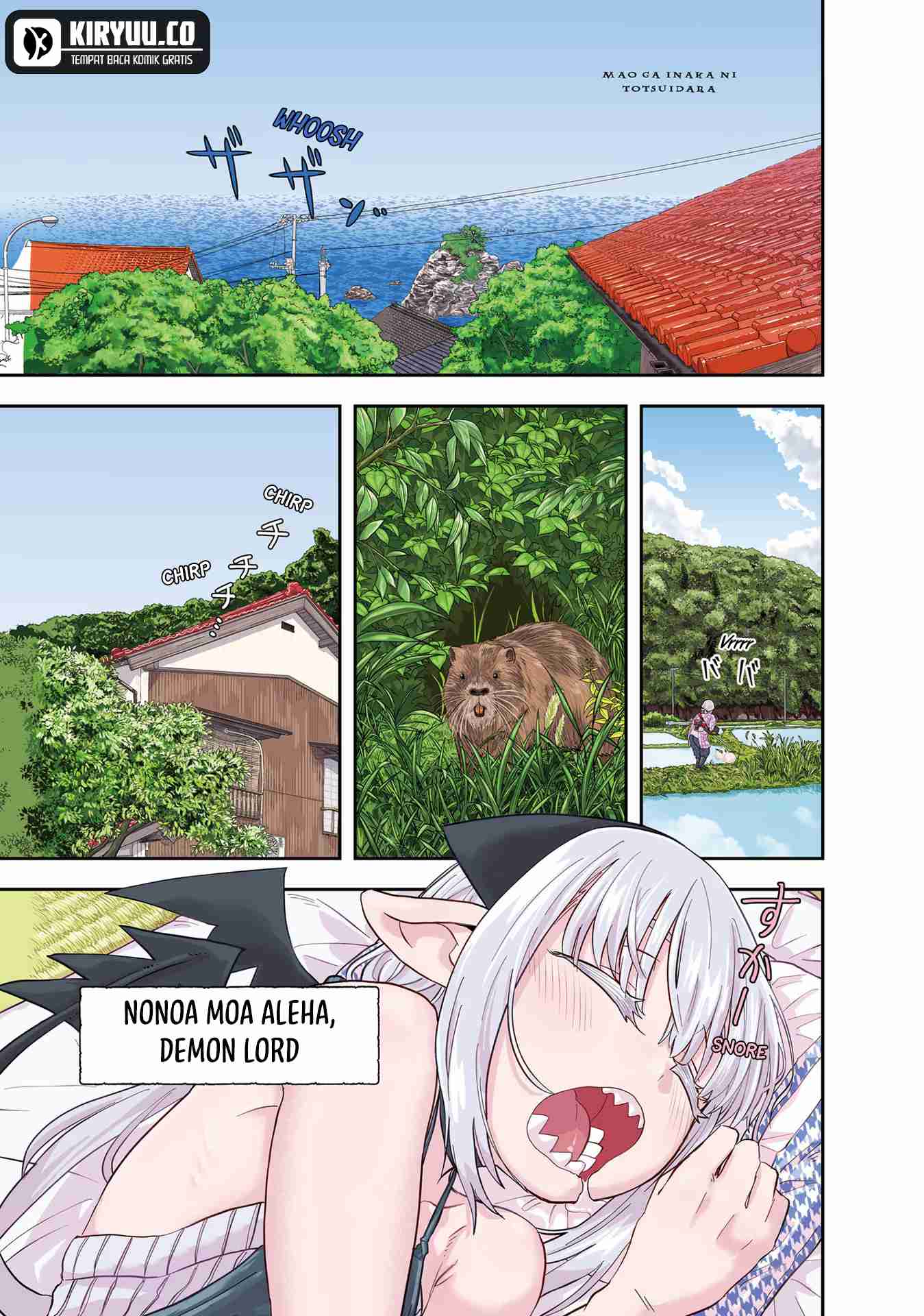 Baca Manhwa Maou ga Inaka ni Totsuidara Chapter 1 Gambar 2