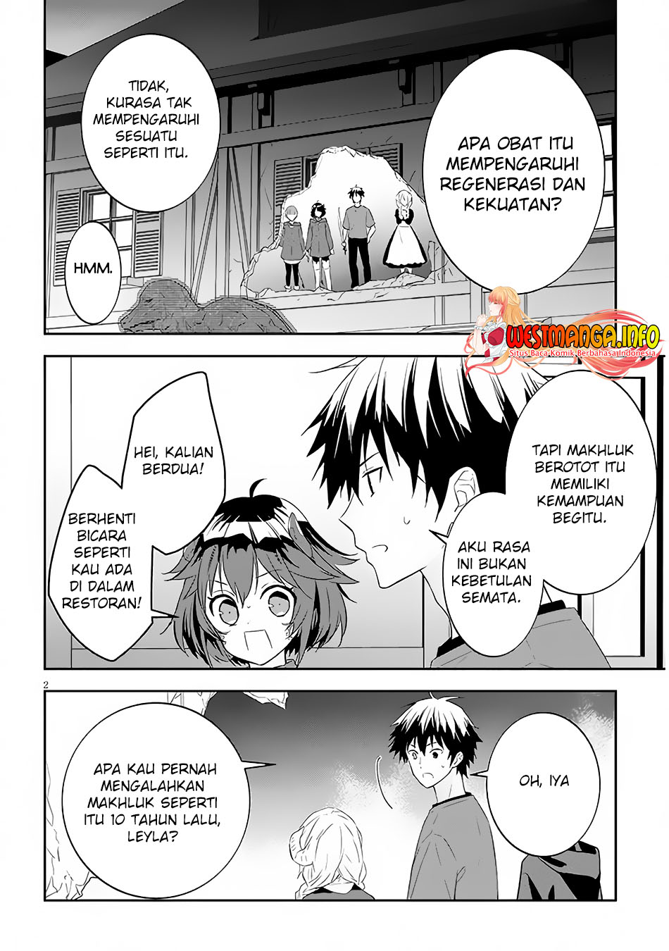 Maou ni Natta node, Dungeon Tsukutte Jingai Musume to Honobono suru Chapter 55.1 Gambar 4