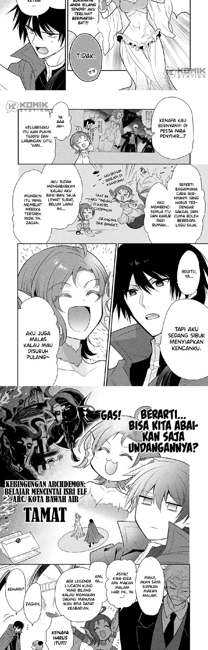 Maou no Ore ga Dorei Elf wo Yome ni Shitanda ga, Dou Medereba Ii? Chapter 73 Gambar 6