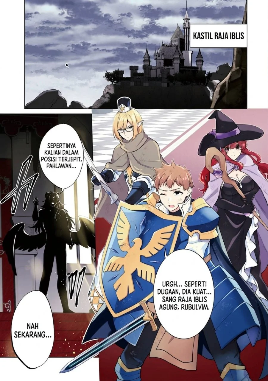 Manga Maou-sama wa Kaifuku Majutsu o Kiwametai: Sono Seijo, Sekai Saikyou ni Tsuki Chapter 1 gambar 2