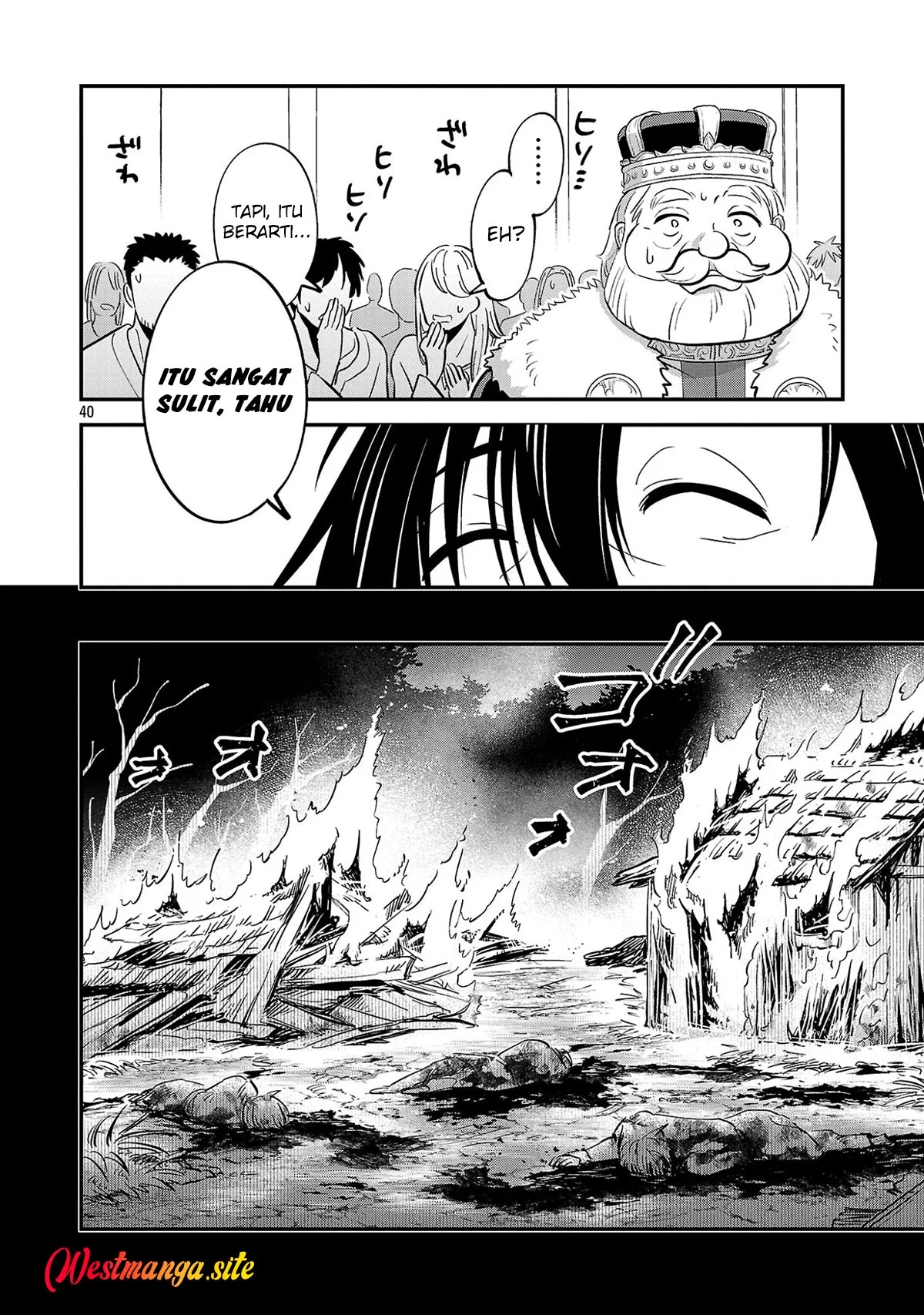 "Maou Taoshita Shi Kaeru Ka" Chapter 1 Gambar 42