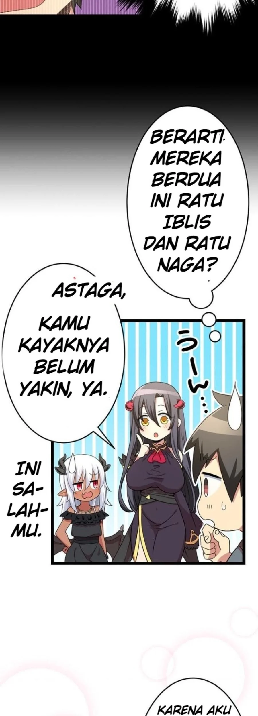 Maou to Ryuuou ni Sodaterareta Shounen wa Gakuen Seikatsu wo Musou suru You desu Chapter 2 Gambar 46