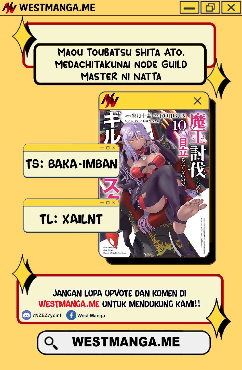 Maou Toubatsu Shita Ato, Medachitakunai node Guild Master ni Natta Chapter 35 Gambar 4