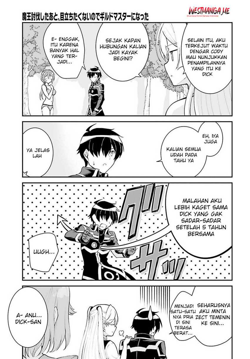 Komik Maou Toubatsu Shita Ato, Medachitakunai node Guild Master ni Natta - Chapter Chapter 45 - Halaman 18