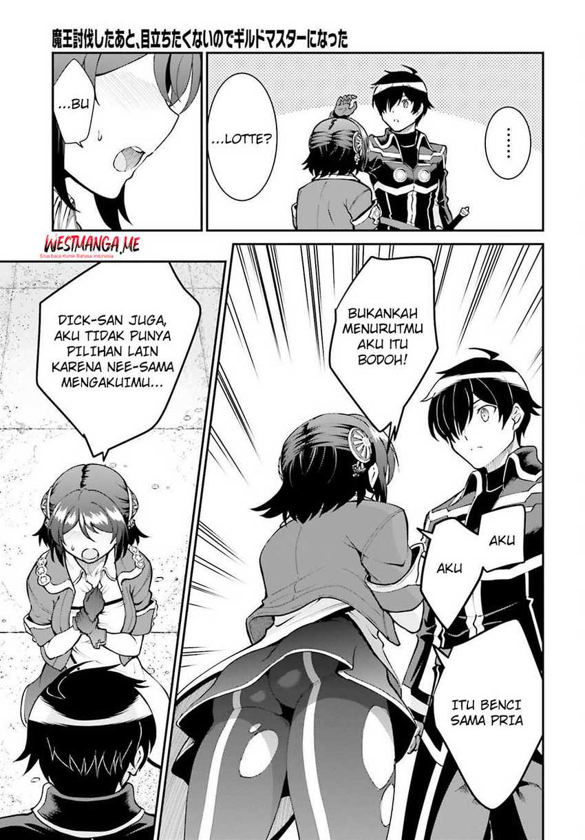 Komik Maou Toubatsu Shita Ato, Medachitakunai node Guild Master ni Natta - Chapter Chapter 45 - Halaman 7