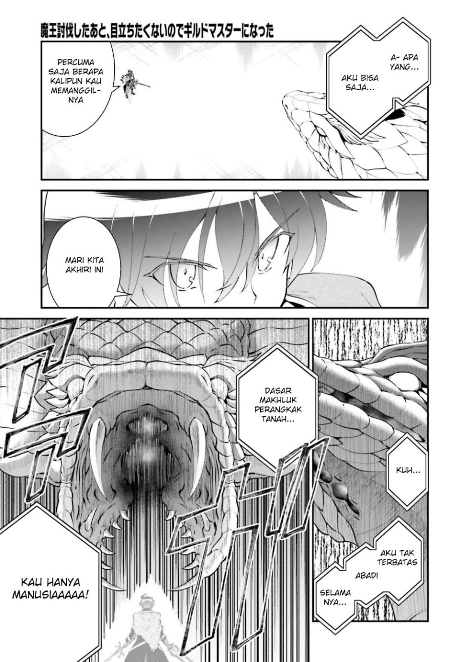 Maou Toubatsu Shita Ato, Medachitakunai node Guild Master ni Natta Chapter 57 Gambar 26