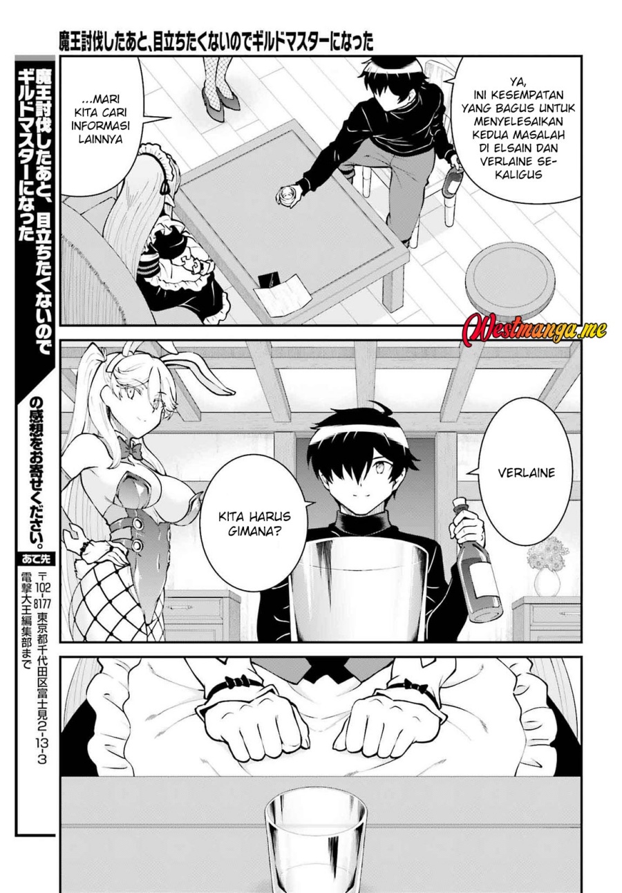 Maou Toubatsu Shita Ato, Medachitakunai node Guild Master ni Natta Chapter 62 Gambar 28