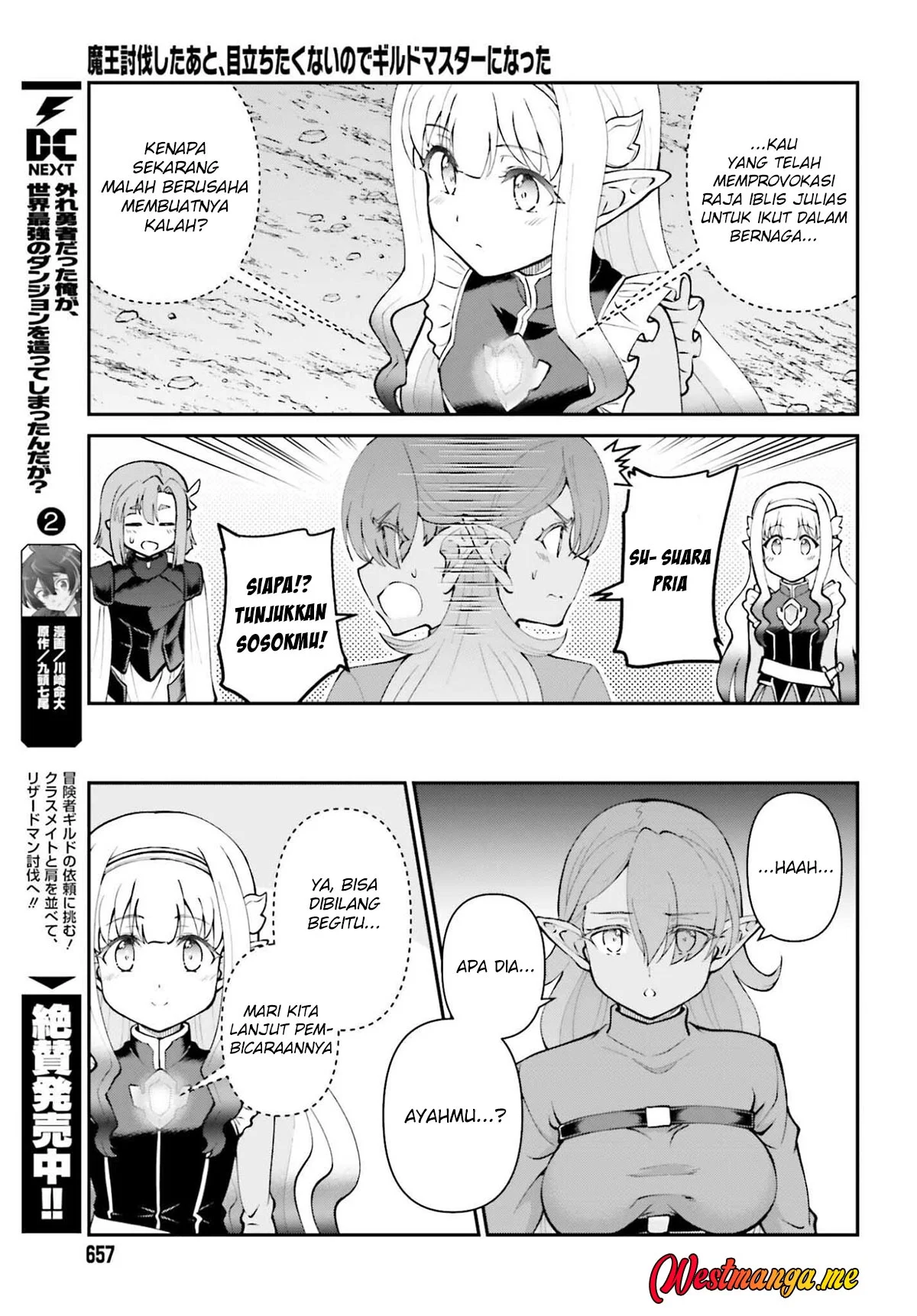 Maou Toubatsu Shita Ato, Medachitakunai node Guild Master ni Natta Chapter 68 Gambar 11