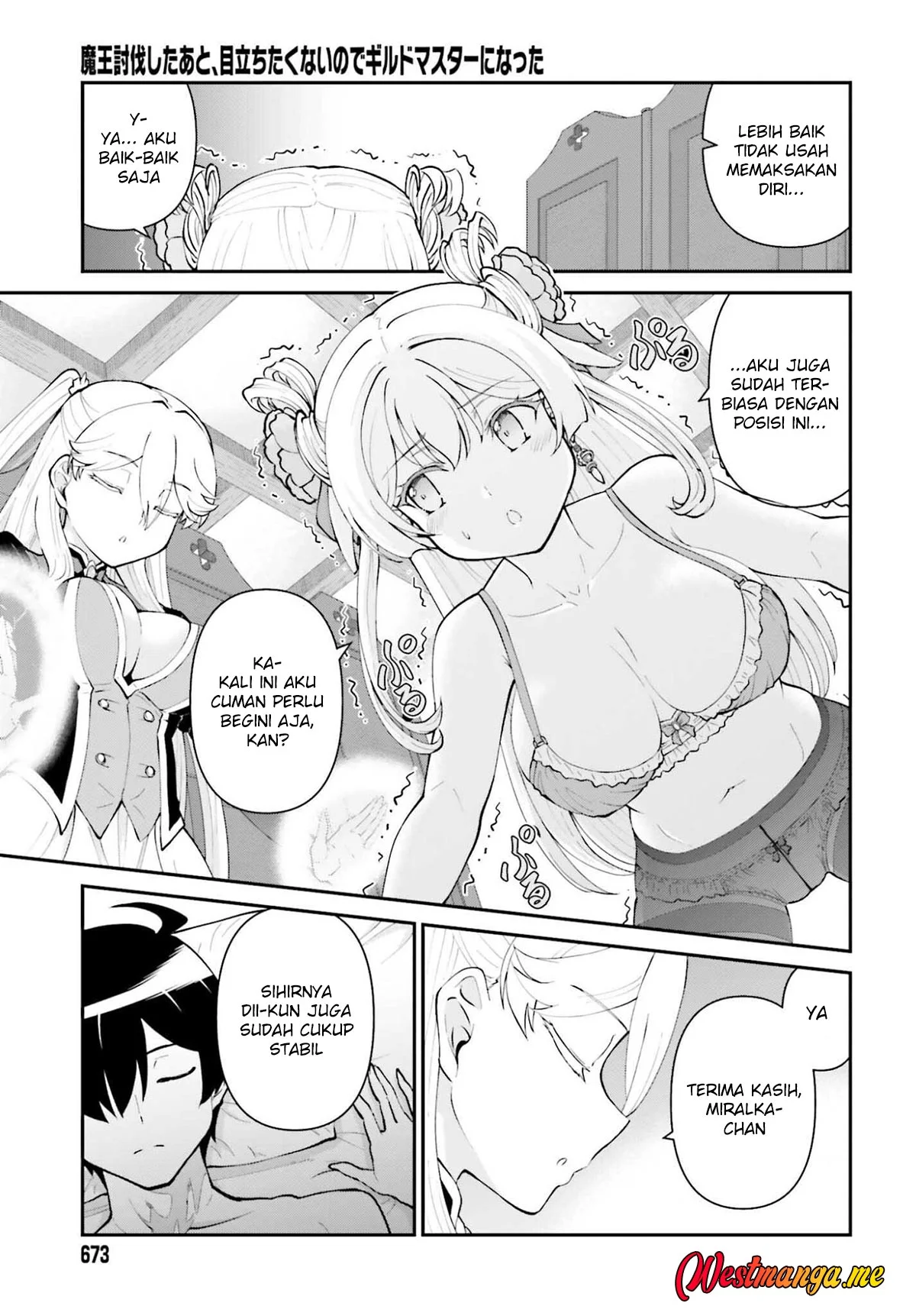 Maou Toubatsu Shita Ato, Medachitakunai node Guild Master ni Natta Chapter 68 Gambar 26