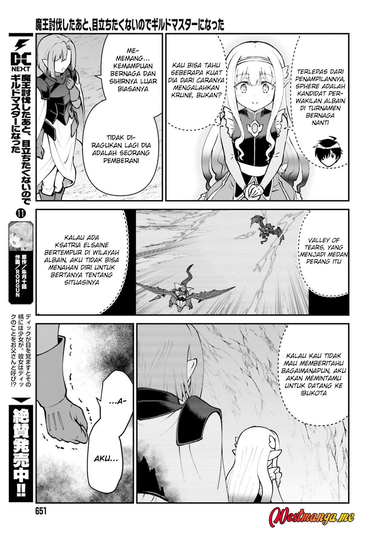 Maou Toubatsu Shita Ato, Medachitakunai node Guild Master ni Natta Chapter 68 Gambar 5