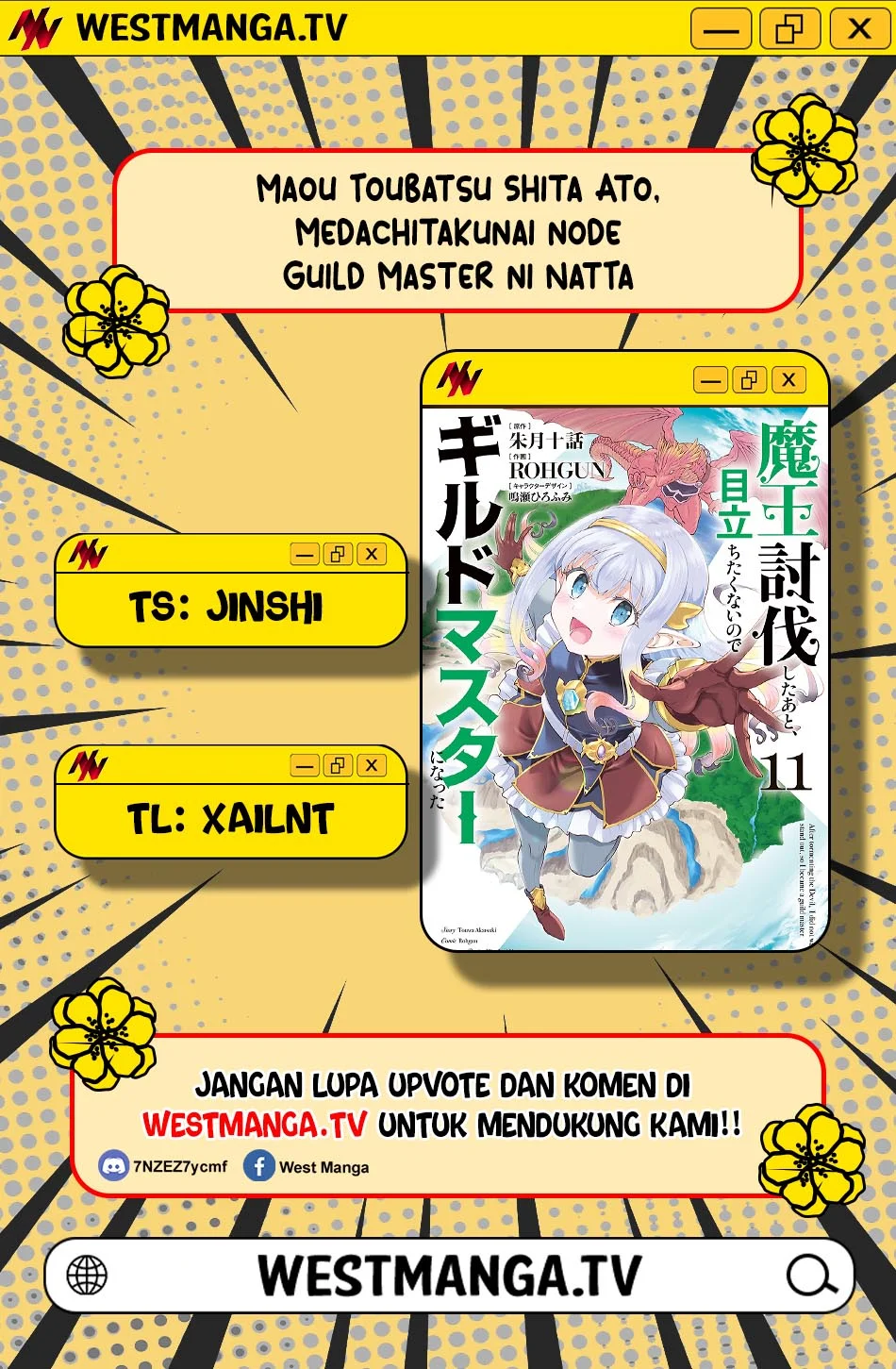 Maou Toubatsu Shita Ato, Medachitakunai node Guild Master ni Natta Chapter 72 Gambar 3