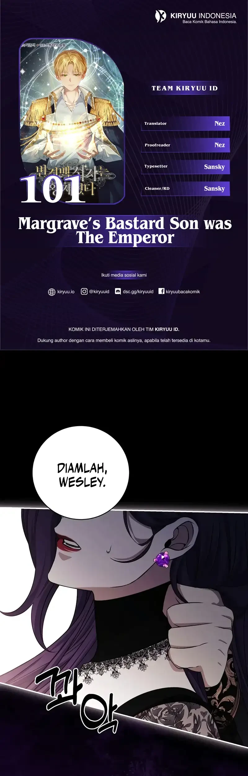 Komik Margrave’s Bastard Son was The Emperor Chapter 101 gambar 1