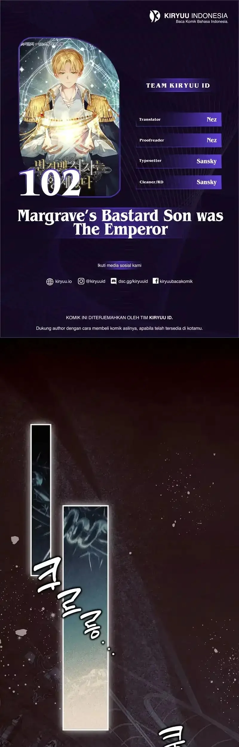 Komik Margrave’s Bastard Son was The Emperor Chapter 102 gambar 1