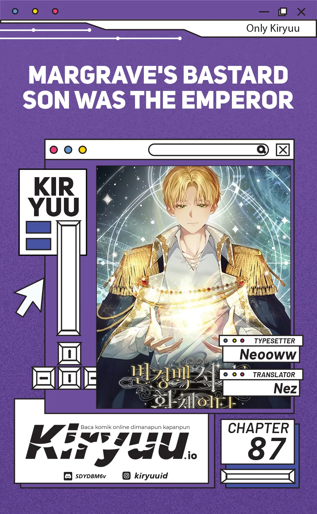 Komik Margrave’s Bastard Son was The Emperor Chapter 87 gambar 1